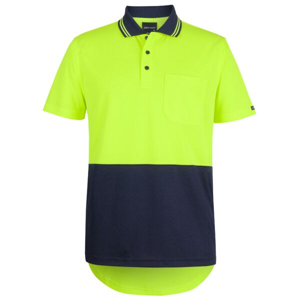 JB's Hi Vis S/S Drop Tail Polo Thumbnail