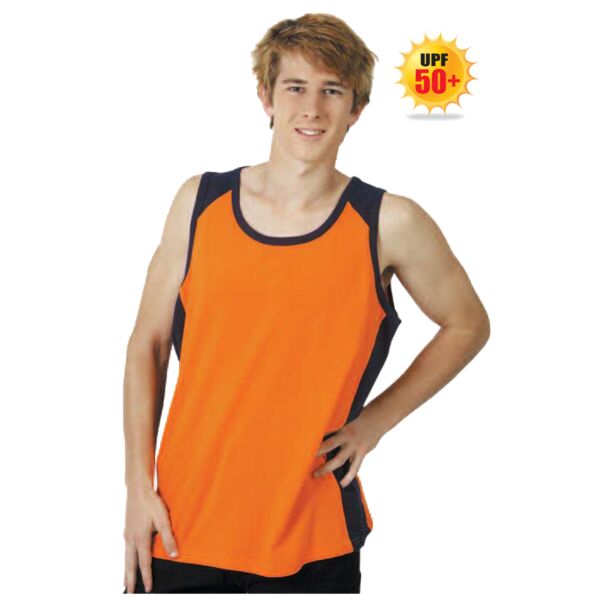 Hi Vis Cool Dry Action Singlet Thumbnail