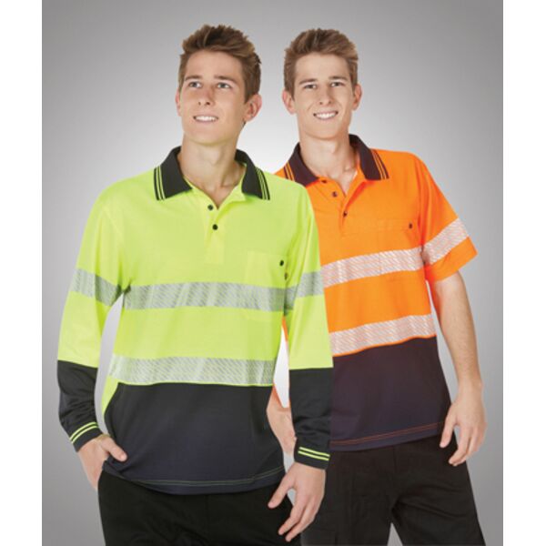 Segment Taped Cotton Back Polo Short Sleeve Thumbnail