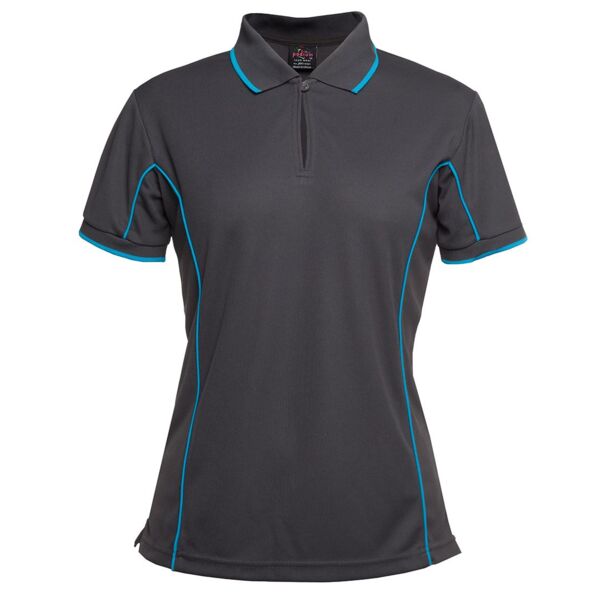 Podium Podium Ladies Piping Polo 7LPI Podium Ladies Piping Polo Thumbnail