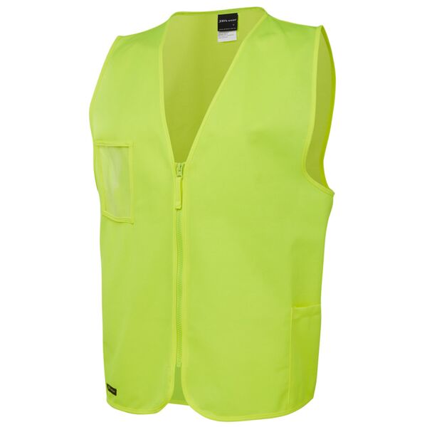JB's Hi Vis Zip Safety Vest Thumbnail