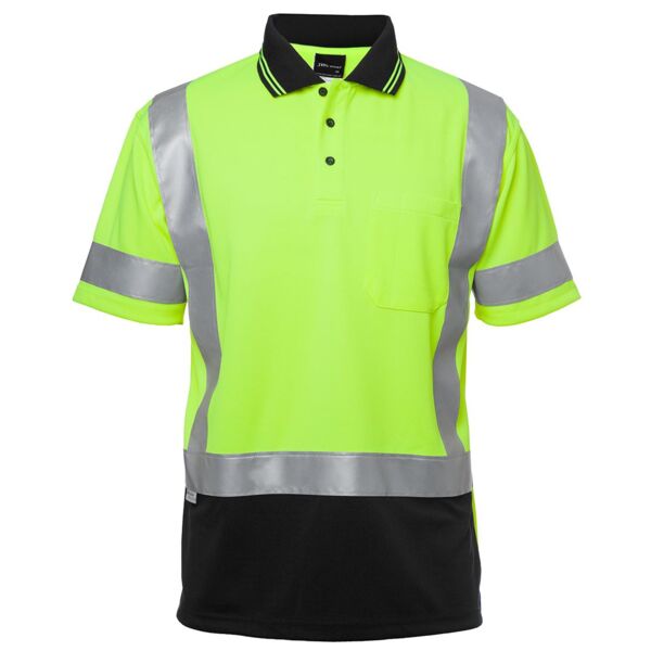 HI VIS S/S D+N H PATTERN TRAD POLO Thumbnail