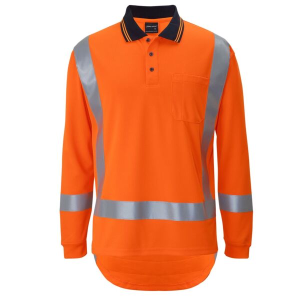 HI VIS (D+N) L/S NON CUFF TTMC-W TRADITIONAL POLO Thumbnail
