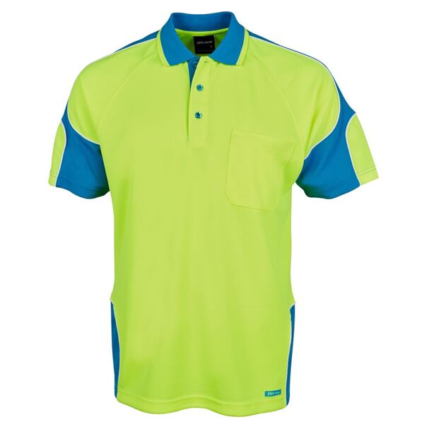 HI VIS S/S ARM PANEL POLO Thumbnail