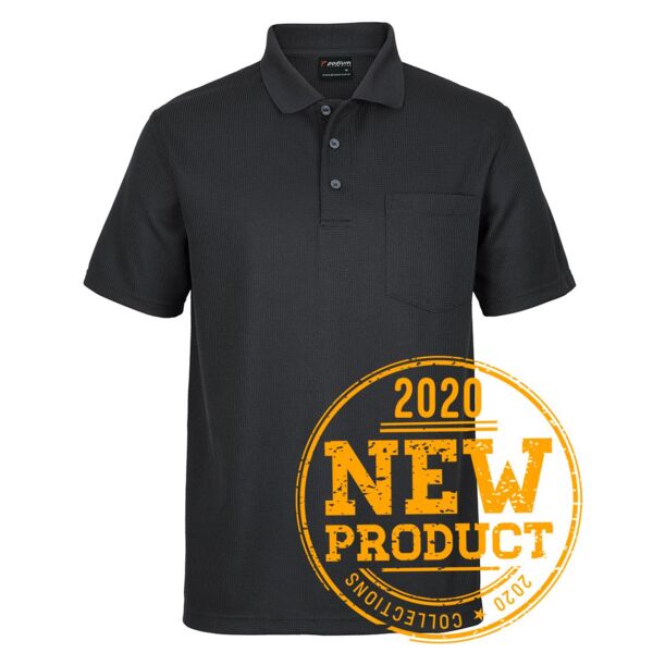 PODIUM WAFFLE POCKET POLO Thumbnail