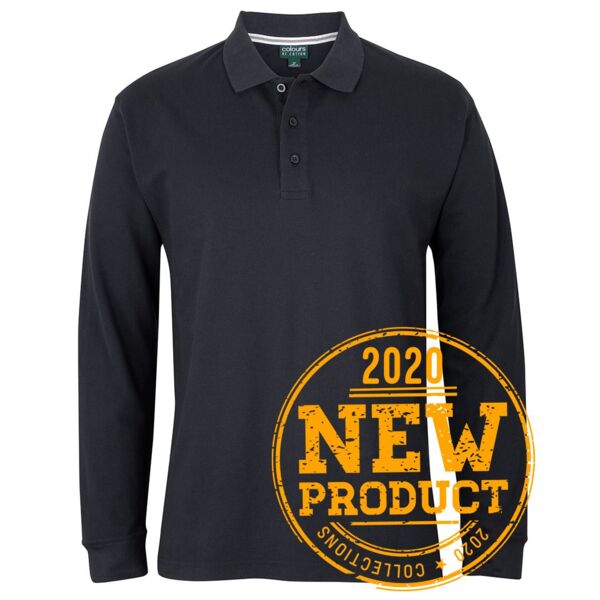 C OF C L/S PIQUE POLO Thumbnail