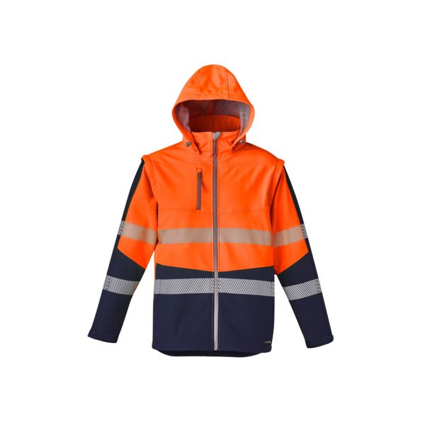 UNISEX 2 IN 1 STRETCH SOFTSHELL TAPED JACKET Thumbnail