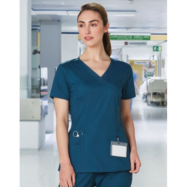 LADIES SCRUB TOP Thumbnail