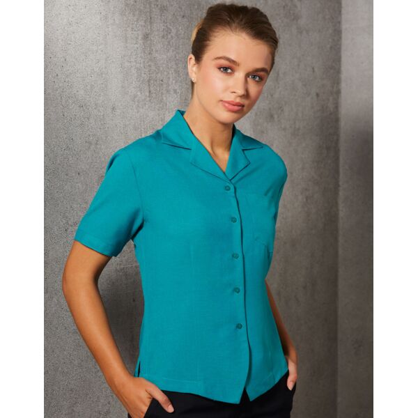 Shiny Women's CoolDry Short Sleeve Overblouse M8614S  Women's CoolDry Short Sleeve Overblouse Thumbnail