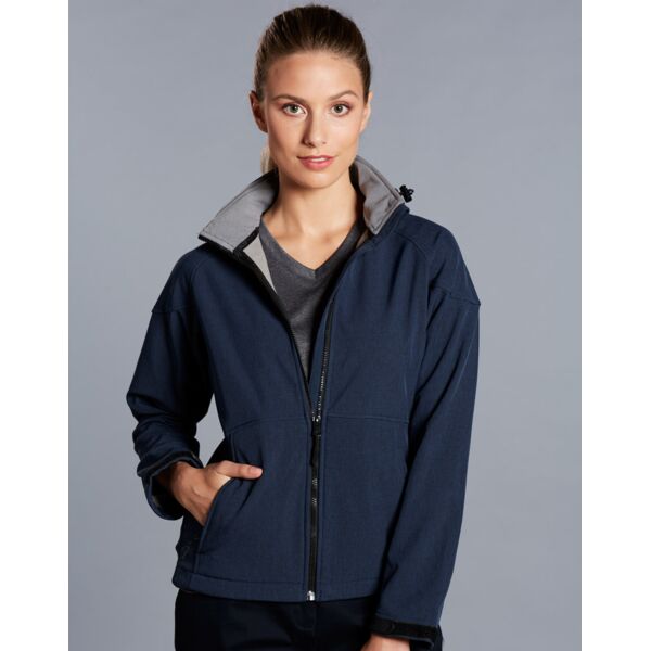 ASPEN Softshell Hood Jacket Ladies' Thumbnail