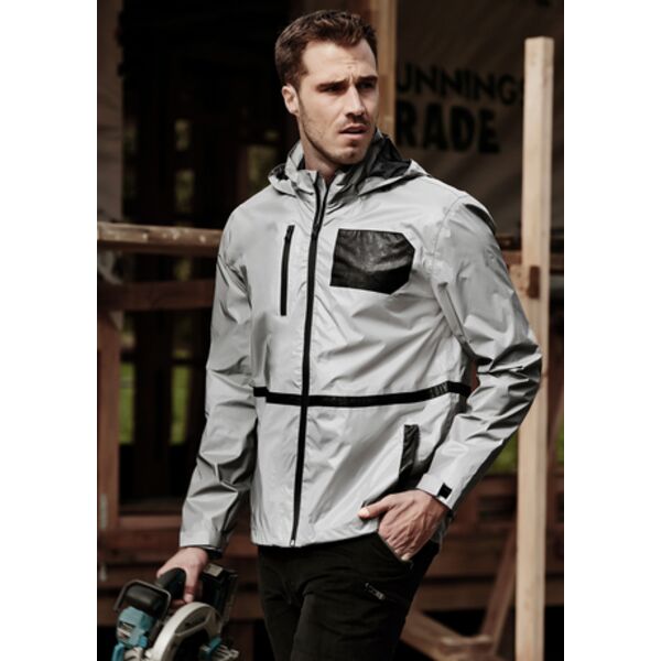 Syzmik UNISEX STREETWORX REFLECTIVE WATERPROOF JACKET  ZJ380 UNISEX STREETWORX REFLECTIVE WATERPROOF JACKET  Thumbnail
