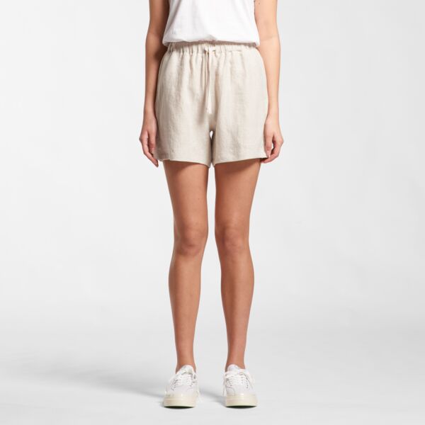 AS Colour WOS LINEN SHORTS 4919 WOS LINEN SHORTS Thumbnail