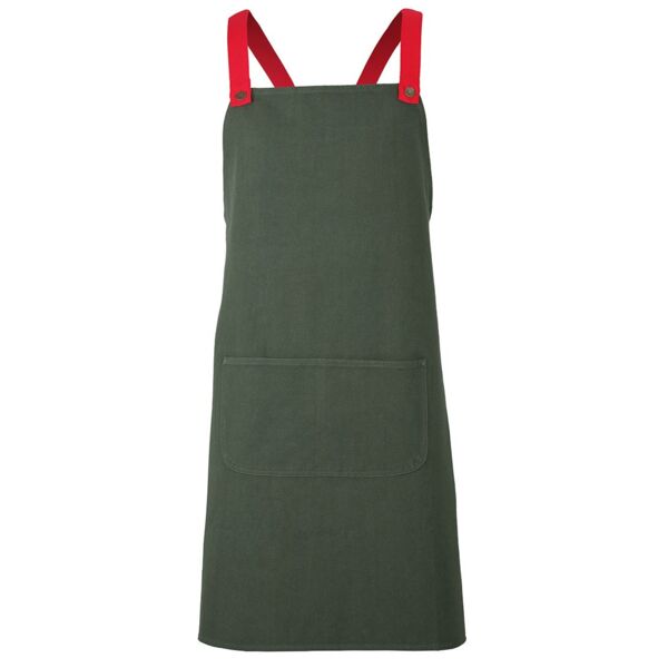 JB's  CROSS BACK CANVAS APRON (WITHOUT STRAP) Thumbnail