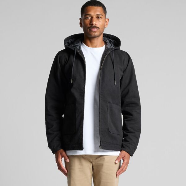 AS Colour CANVAS HOODED JACKET 5529 CANVAS HOODED JACKET Thumbnail