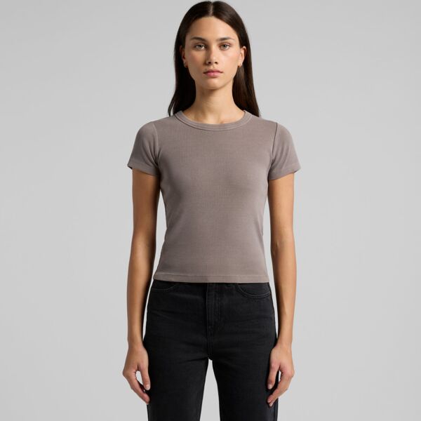 AS Colour WOS FADED ORGANIC RIB TEE 4036 WOS FADED ORGANIC RIB TEE Thumbnail