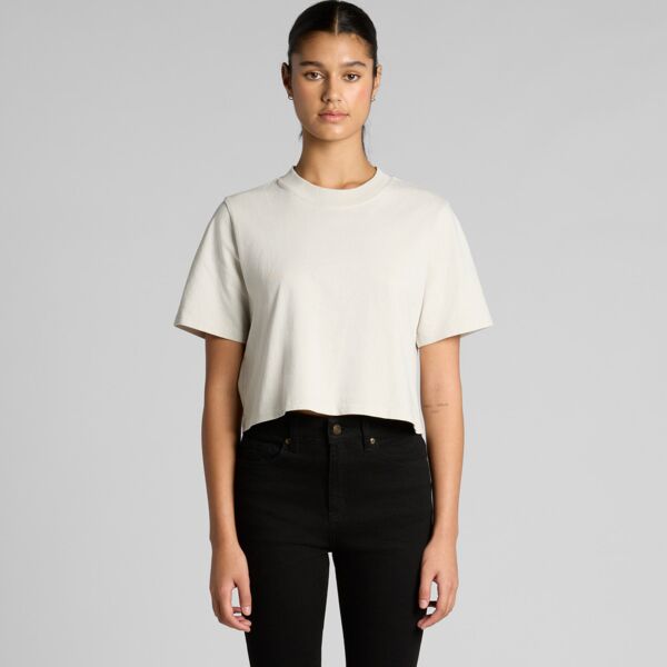 AS Colour WOS HEAVY FADED CROP TEE 4089 WOS HEAVY FADED CROP TEE Thumbnail