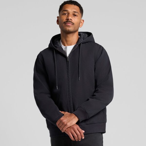 Canvas Bomber Hood Jacket Thumbnail