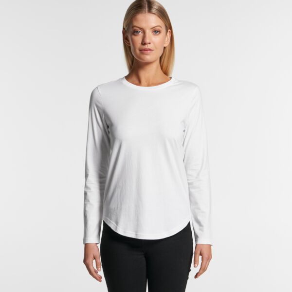 AS Colour WOS CURVE LS TEE 4055 WOS CURVE LS TEE Thumbnail
