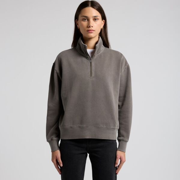 AS Colour WOS RELAX FADED HALF ZIP 4167 WOS RELAX FADED HALF ZIP Thumbnail