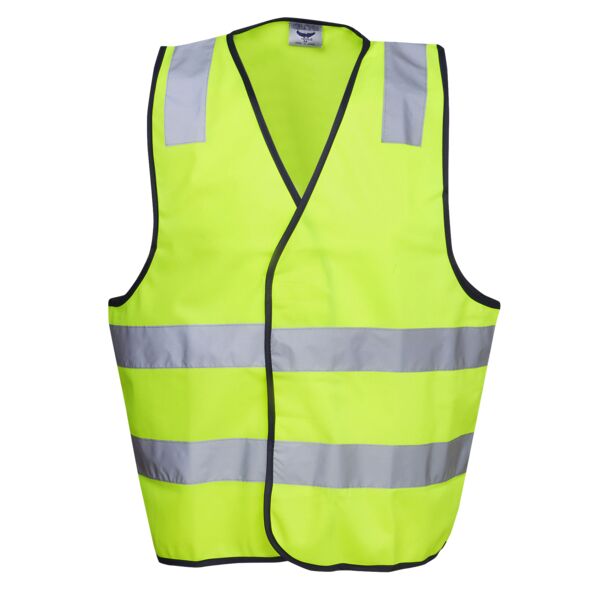 HI-VIZ SAFETY DAY/NIGHT VEST - Always In Stock! Thumbnail