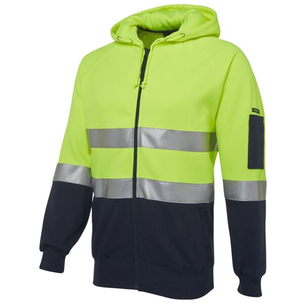 JB's wear JB's Hi Vis (D+N) Fleecy Hoodie 6DNH JB's Hi Vis (D+N) Fleecy Hoodie Thumbnail