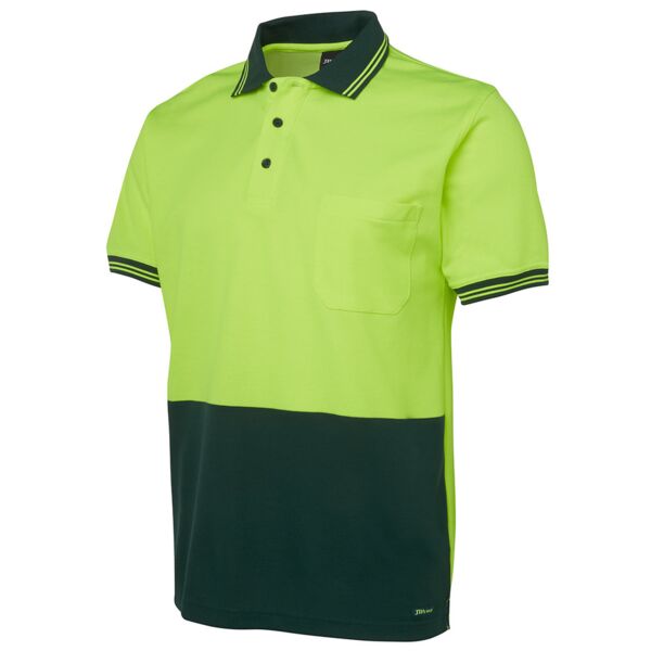 JB's Hi Vis S/S Cotton Back Polo Thumbnail