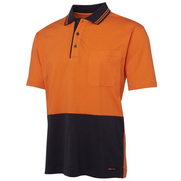 JB's wear JB's Hi Vis S/S Cotton Polo 6CPHV JB's Hi Vis S/S Cotton Polo Thumbnail