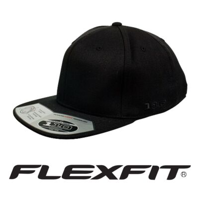 110 Flat Peak Snapback Cap Thumbnail