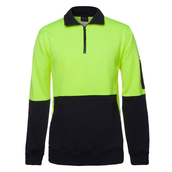 JB's wear HI VIS 330G 1/2 ZIP FLEECE 6HVPZ HI VIS 330G 1/2 ZIP FLEECE Thumbnail