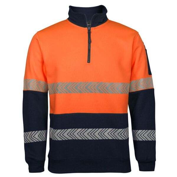 JB's wear HI VIS ½ ZIP SEGMENTED TAPE FLEECE 6HZS HI VIS ½ ZIP SEGMENTED TAPE FLEECE Thumbnail