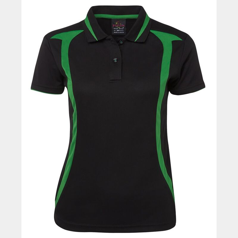 Podium Ladies Swirl Polo  Thumbnail