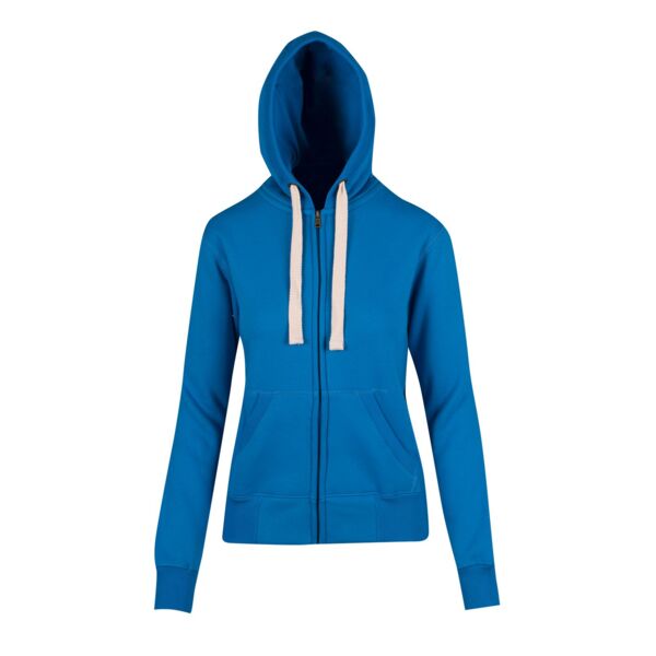 Ladies/Junior Heavy Zip Fleece Hoodie Thumbnail