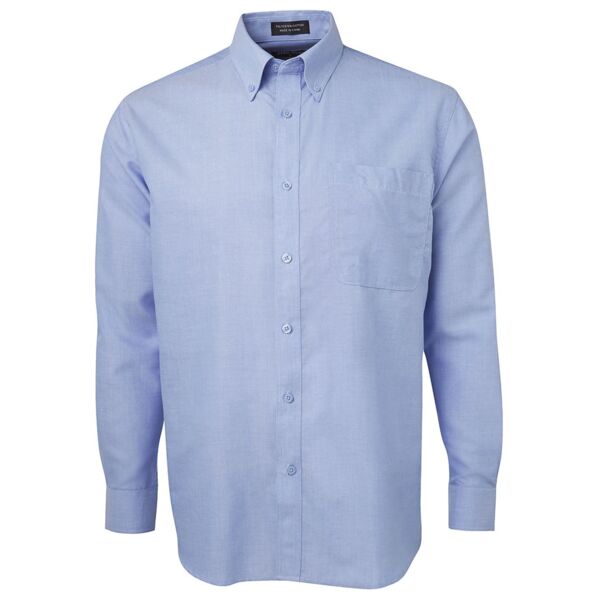 JB's L/S Oxford Shirt Lt Blue Thumbnail
