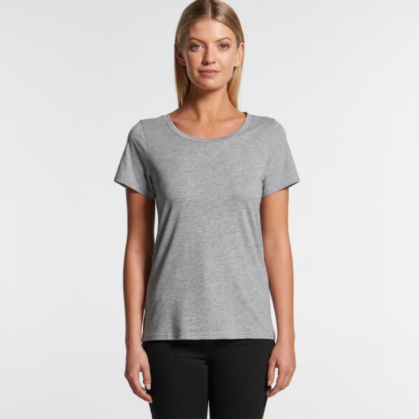 AS Colour Women's Shallow Scoop Tee 4011 Women's Shallow Scoop Tee Thumbnail