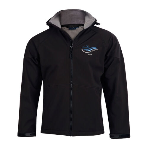Bonbeach Men's Hooded Softshell Jacket Thumbnail