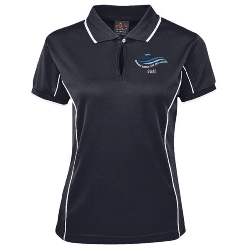 Bonbeach Ladies Piping Polo Thumbnail
