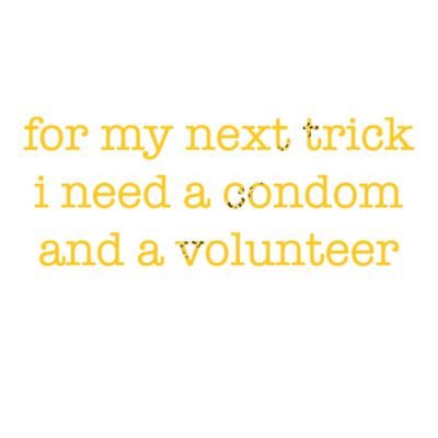 FOR MY NEXT TRICK Thumbnail