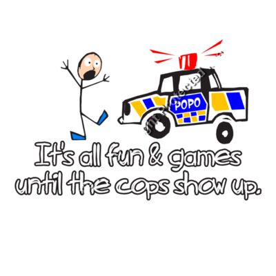 ITS ALL FUN AND GAMES UNTIL THE COPS SHOW UP Thumbnail