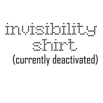 INVISIBILITY SHIRT Thumbnail