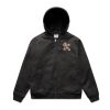 Canvas Bomber Hood Jacket Thumbnail