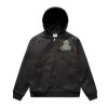 Canvas Bomber Hood Jacket Thumbnail