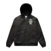 Canvas Bomber Hood Jacket Thumbnail
