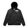 Canvas Bomber Hood Jacket Thumbnail