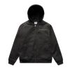 Canvas Bomber Hood Jacket Thumbnail