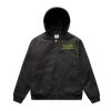 Canvas Bomber Hood Jacket Thumbnail