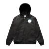 Canvas Bomber Hood Jacket Thumbnail