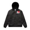 Canvas Bomber Hood Jacket Thumbnail