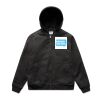Canvas Bomber Hood Jacket Thumbnail