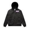 Canvas Bomber Hood Jacket Thumbnail