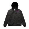 Canvas Bomber Hood Jacket Thumbnail